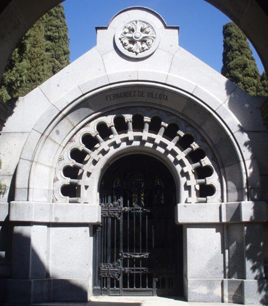 Panteón Familia Fernández Villota. Sacramental de San Isidro