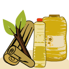 Contenedor de restos poda y aceite