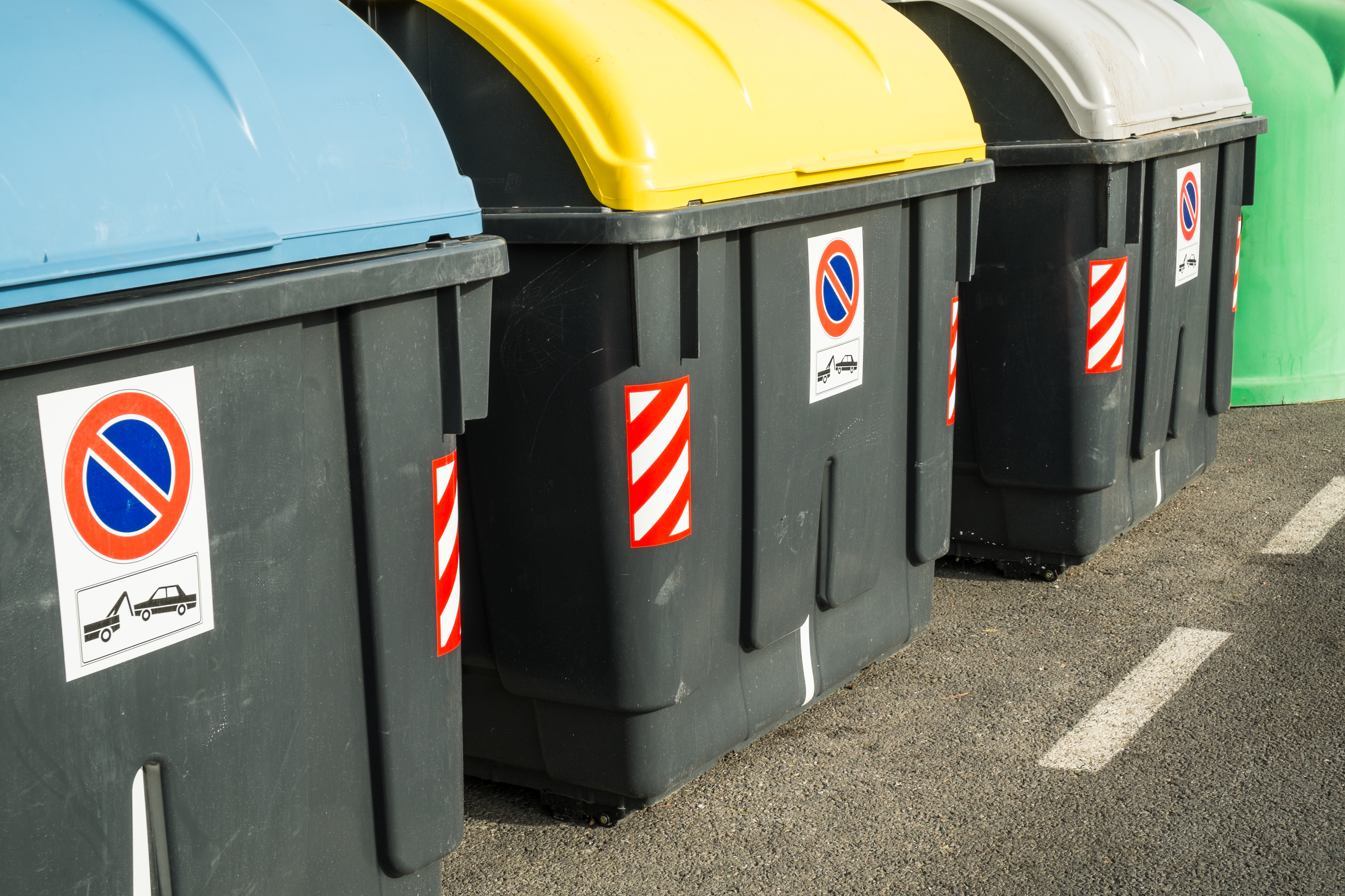 Mapa de dónde están todos los contenedores de reciclaje en Malasaña