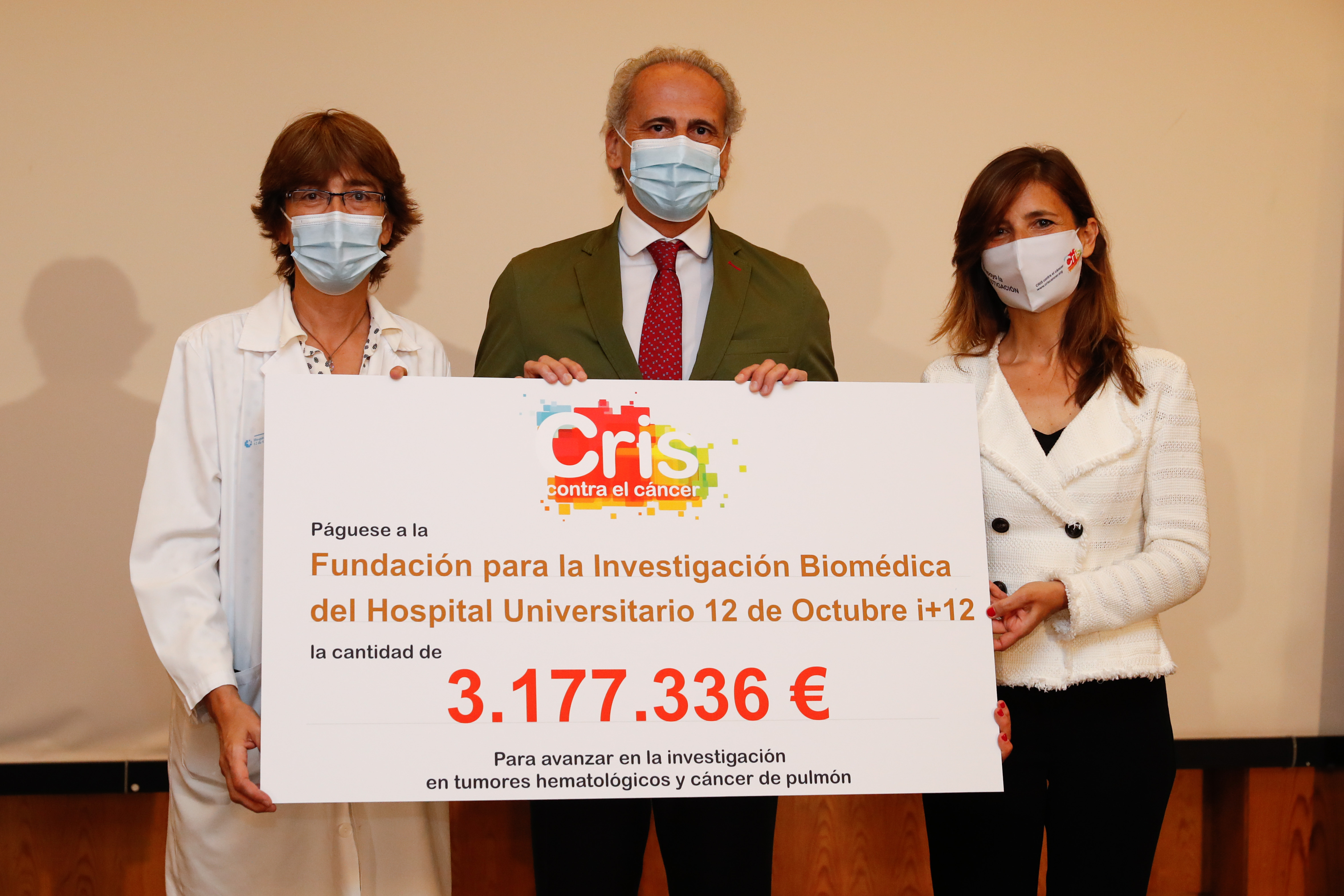 El 12 de Octubre y CRIS contra el Cáncer renuevan su colaboración para  investigar esta enfermedad | Comunidad de Madrid