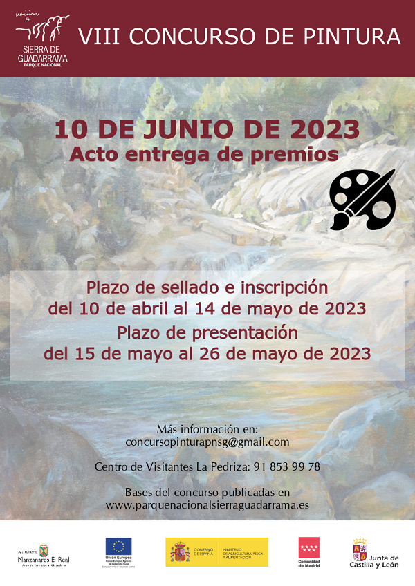 chocolate Perdóneme Marcha atrás VIII Concurso de Pintura del Parque Nacional de la Sierra de Guadarrama |  Comunidad de Madrid