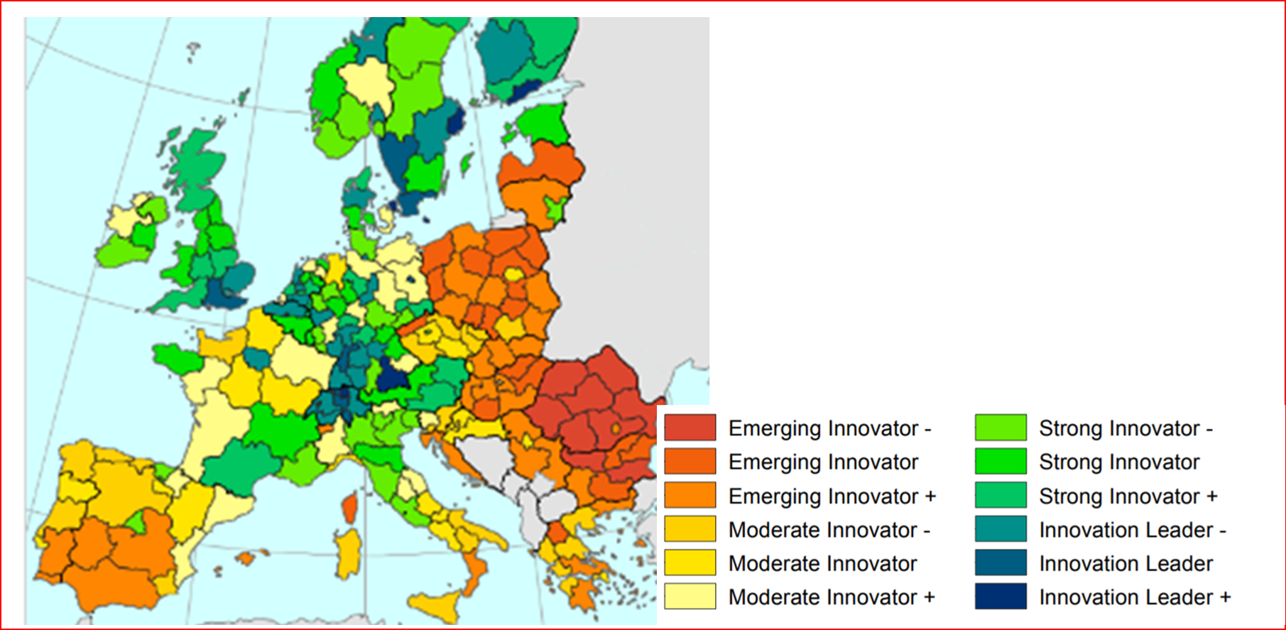 indicadores Regional Innovation
