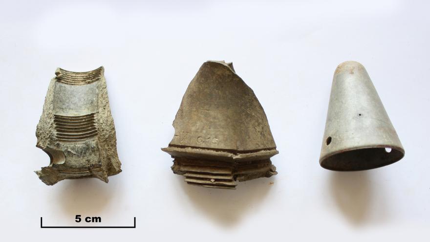Russian and German anti-aircraft elements found in the Ciudad Universitaria Madrid