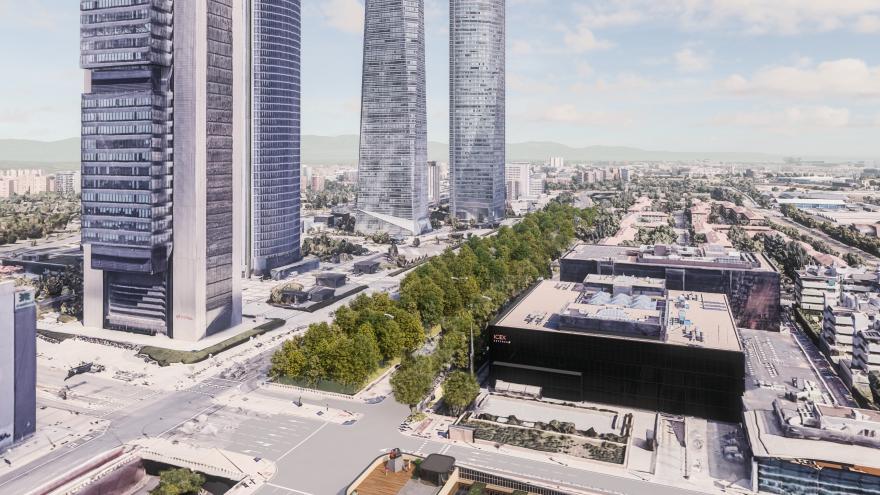 La Comunidad de Madrid pone en marcha la mayor electrolinera de uso público situada dentro de la M-30 con energía 100% renovable Electrolinera de uso público