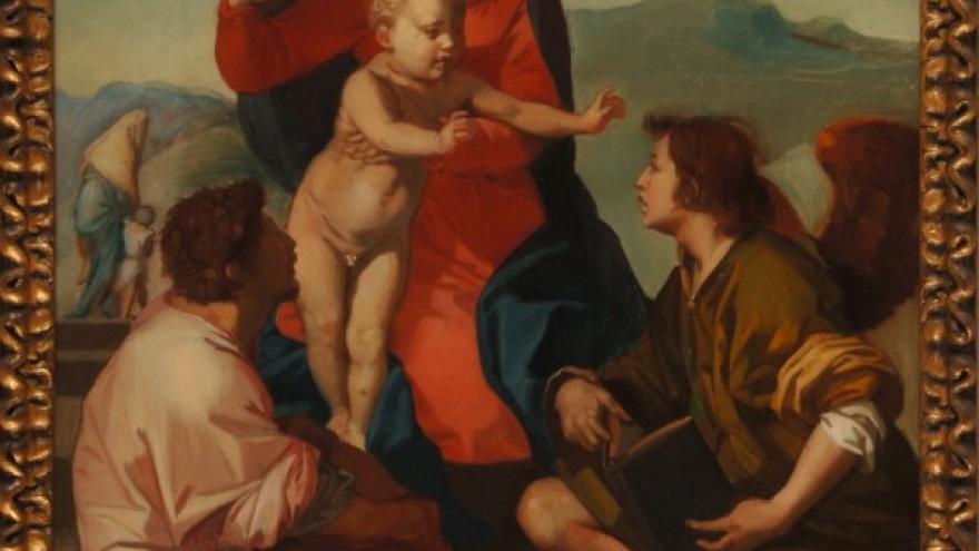 Madonna della scala (copia de Andrea del Sarto) 1842-1844 Federico de Madrazo