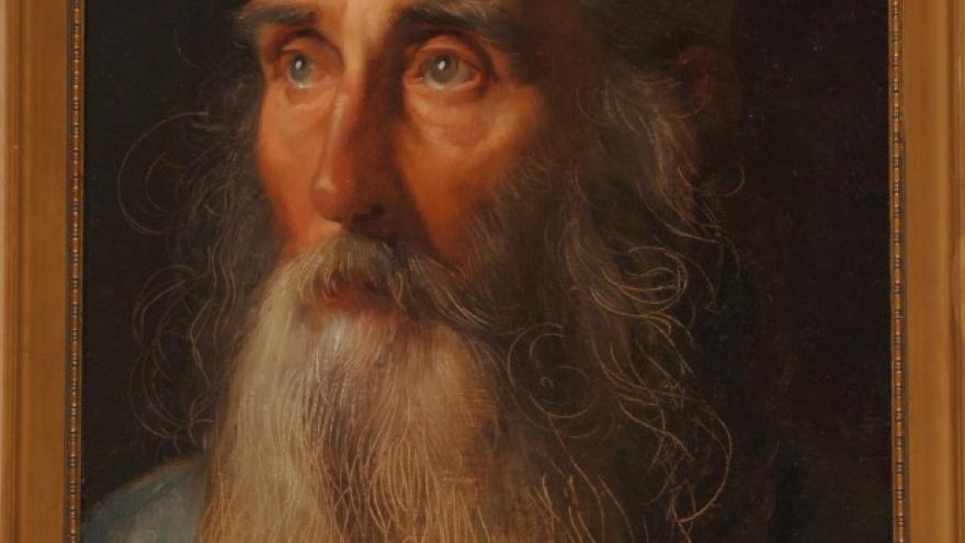 'Cabeza de san Pablo, Roma' 1842 Federico de Madrazo 