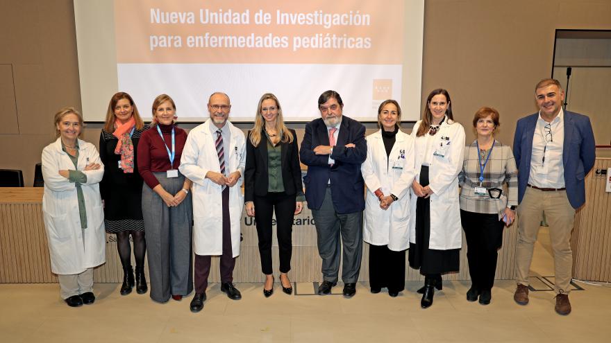 El Hospital público Niño Jesús de la Comunidad de Madrid incorpora una Unidad de investigación clínica para un acceso temprano a tratamientos innovadores La viceconsejera de Sanidad
