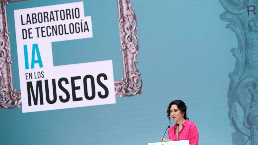 La presidenta Isabel Díaz Ayuso