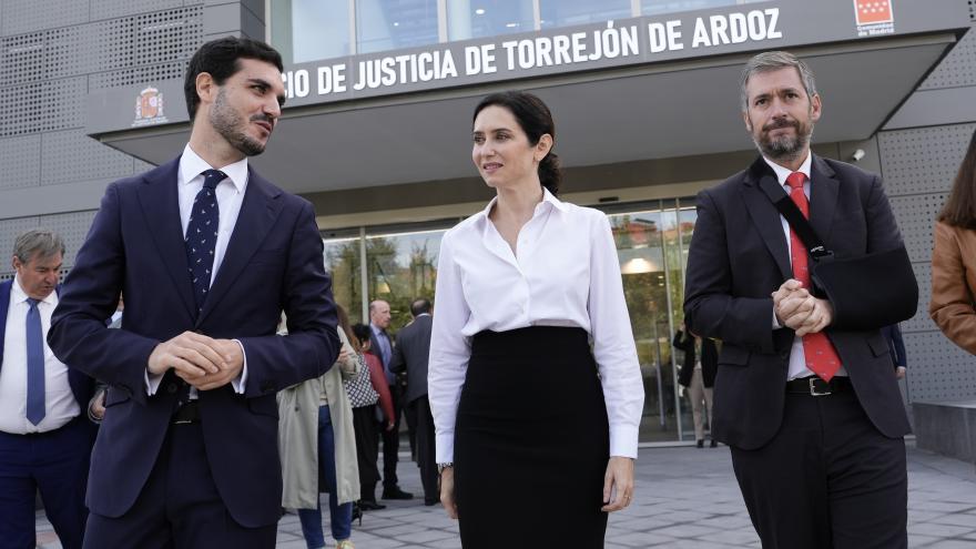 Díaz Ayuso inaugura el Palacio de Justicia de Torrejón de Ardoz que atiende a más de 230.000 personas de once municipios La presidenta Isabel Díaz Ayuso