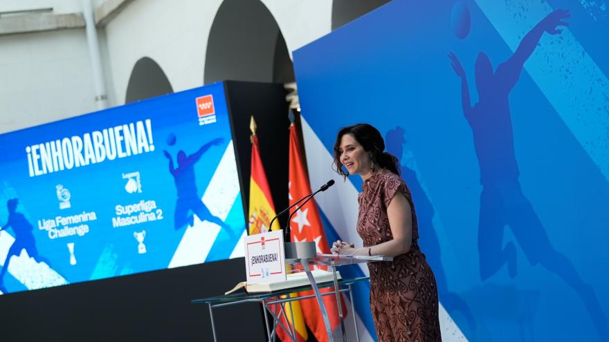 La presidenta Isabel Díaz Ayuso