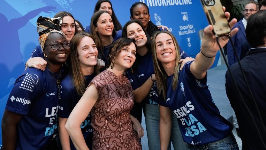 La presidenta Isabel Díaz Ayuso