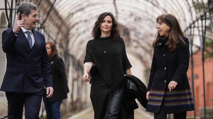 La presidenta Isabel Díaz Ayuso