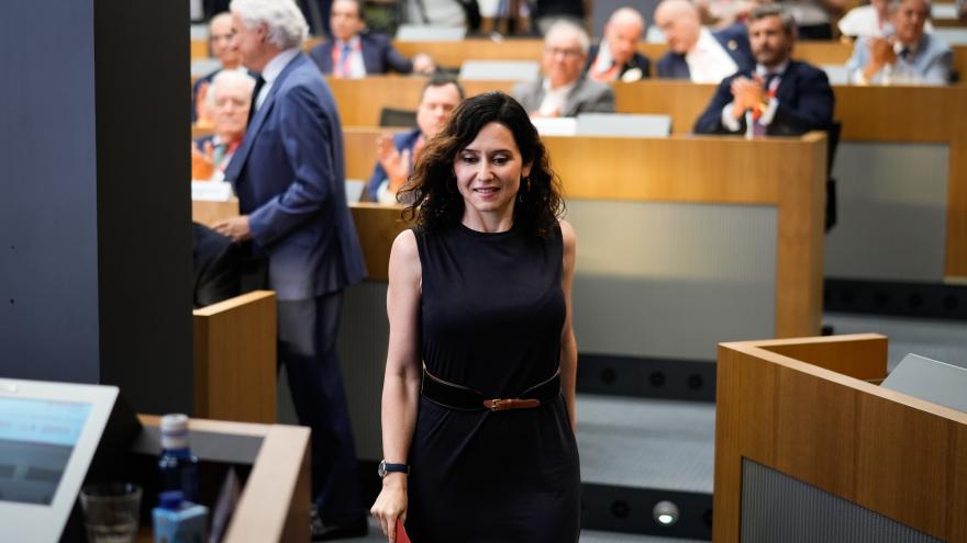 La presidenta Isabel Díaz Ayuso