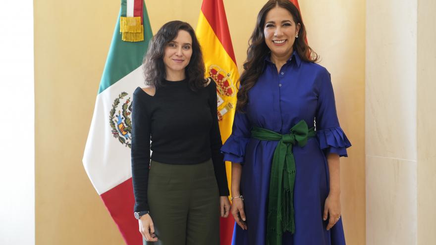 La presidenta en la reunión