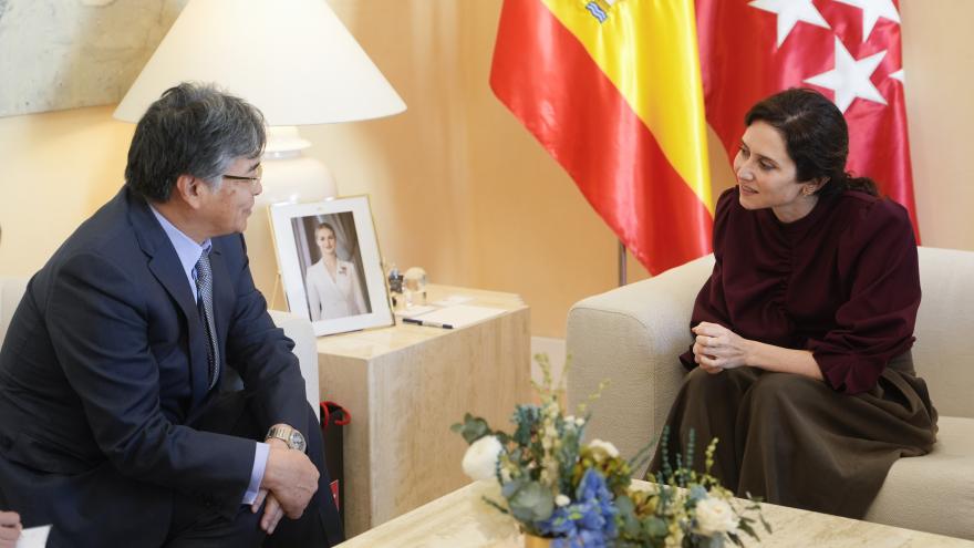 La presidenta Isabel Díaz Ayuso