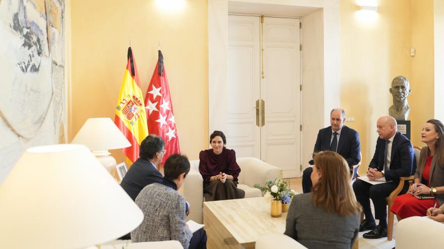 La presidenta Isabel Díaz Ayuso