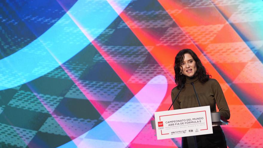 La presidenta Isabel Díaz Ayuso