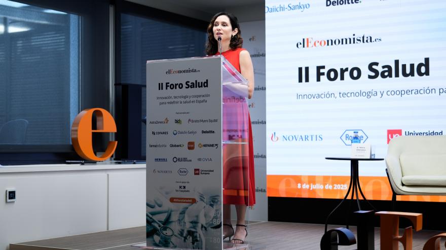 La presidenta Isabel Díaz Ayuso