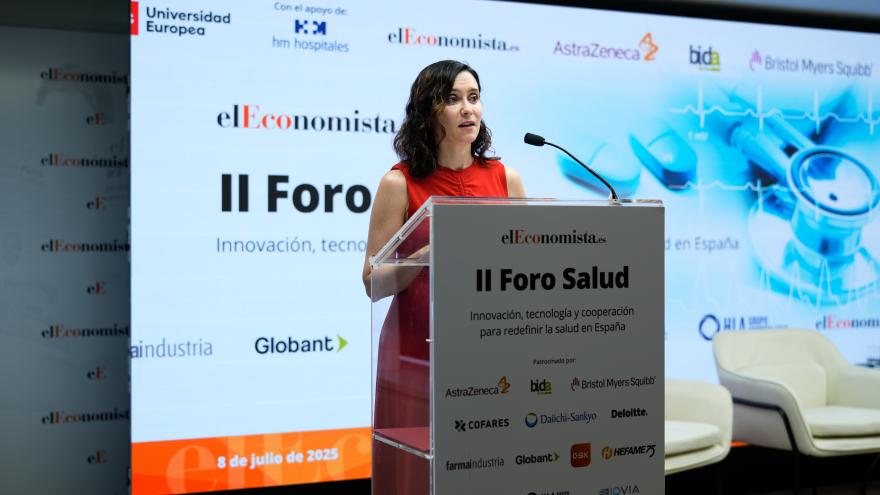 La presidenta Isabel Díaz Ayuso