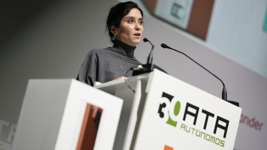 La presidenta Isabel Díaz Ayuso