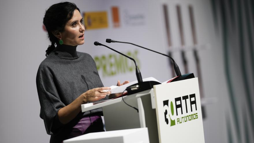 La presidenta Isabel Díaz Ayuso