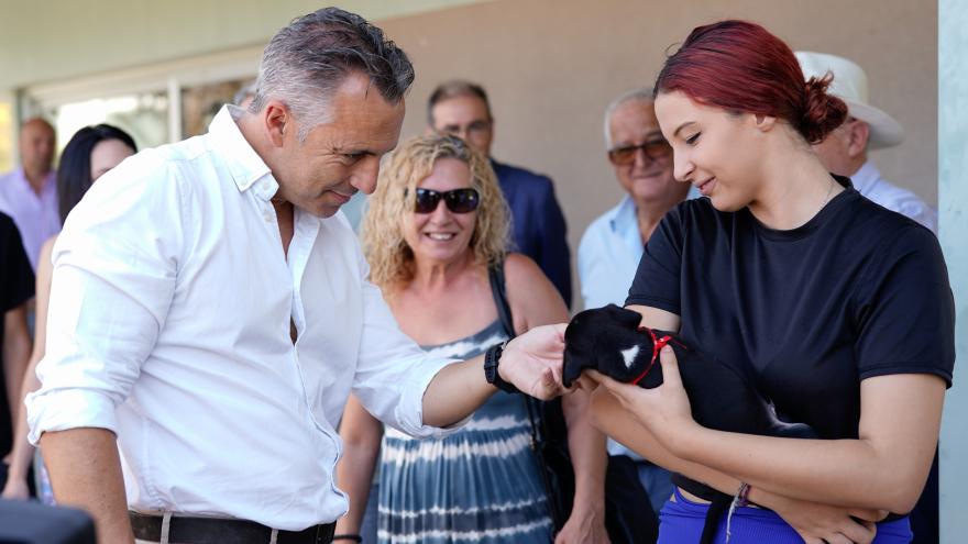 El consejero en su visita al centro
