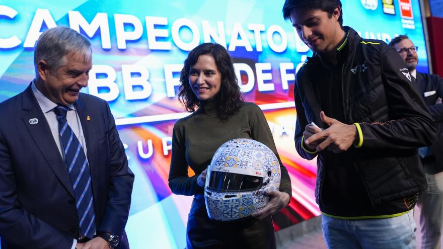 La presidenta Isabel Díaz Ayuso