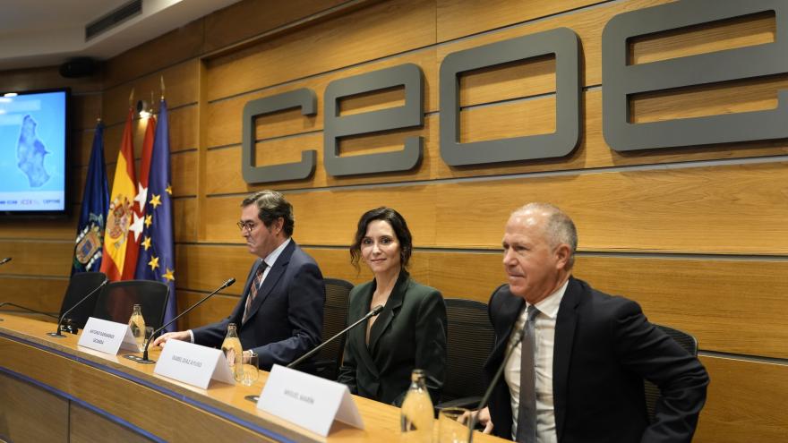 La presidenta Isabel Díaz Ayuso