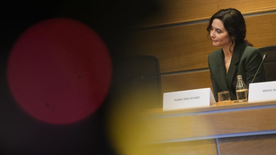 La presidenta Isabel Díaz Ayuso