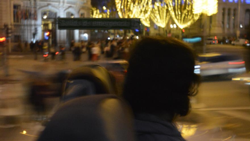 Pacientes del Hospital Universitario Doctor Rodríguez Lafora disfrutan del alumbrado navideño de la capital gracias a la colaboración del Consorcio Regional de Transportes Disfrutando de las luces navideñas de Madrid