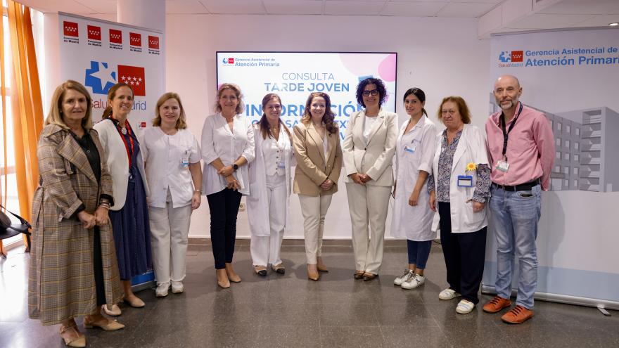 La Comunidad de Madrid acerca la salud sexual y reproductiva a adolescentes y jóvenes en sus centros de salud La consejera Matute