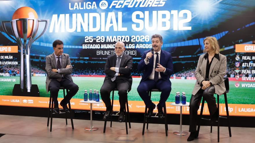 La Comunidad de Madrid, escenario del primer torneo mundial de clubes Sub 12 de fútbol base LALIGA FC FUTURES El consejero de Cultura, Turismo y Deporte