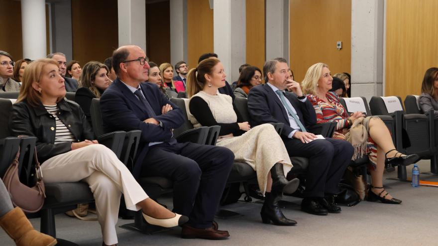 La consejera durante el evento