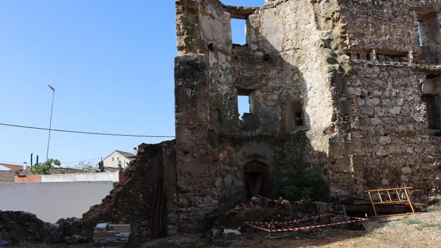 muralla desplomada torrejón