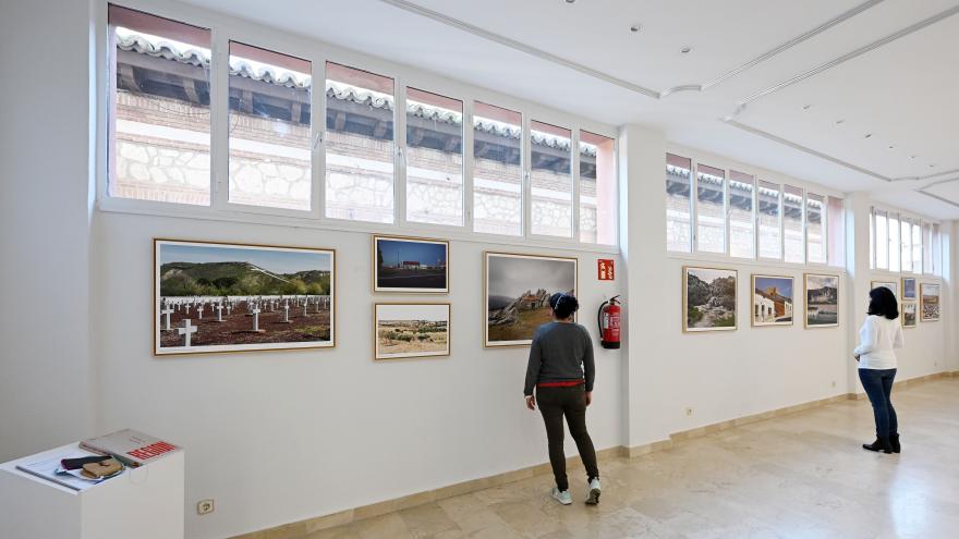Vista de una sala de exposiciones