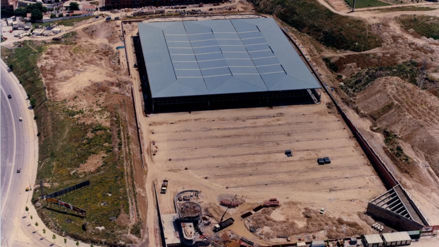 Vista aérea cocheras Laguna 26/05/1994