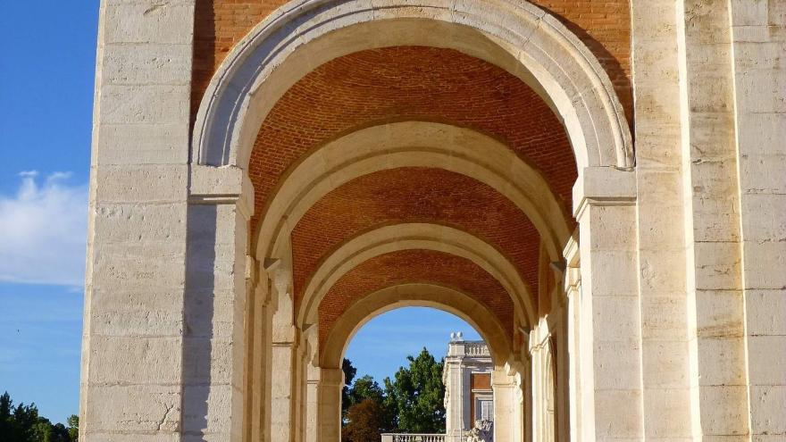 Arcada del Palacio.Aranjuez