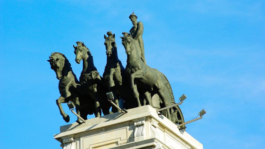 Image of a quadriga