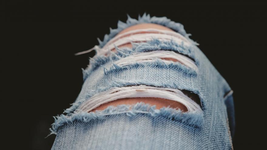 Ripped jeans