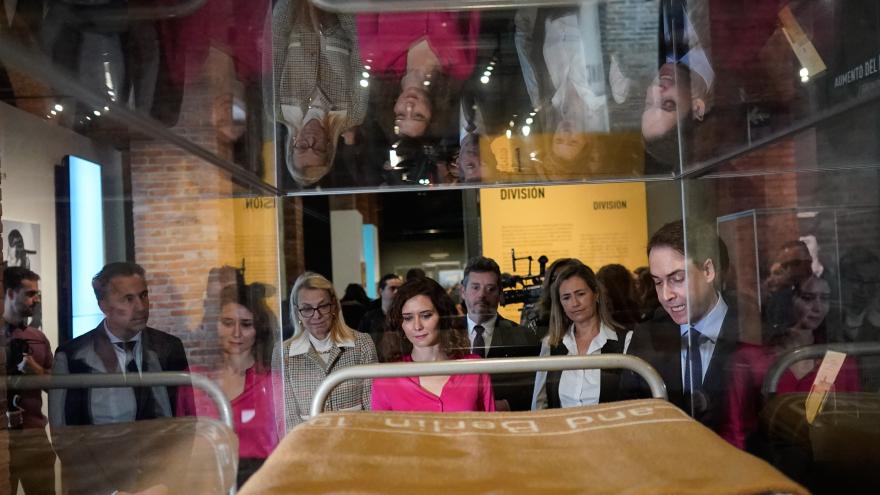 La presidenta en la exposición
