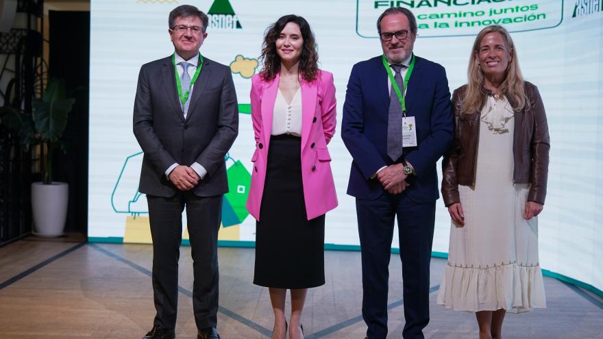 La presidenta durante el evento