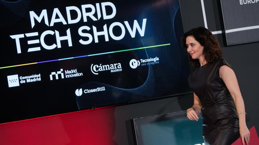 La presidenta durante el acto