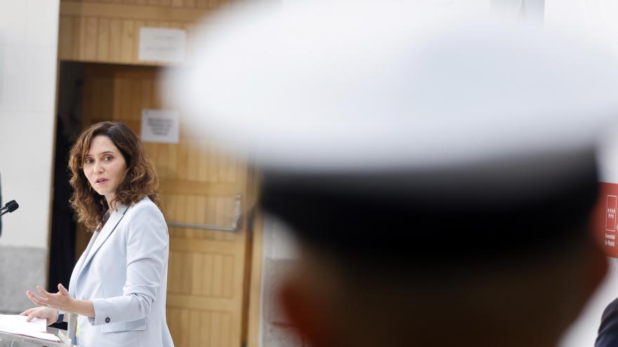 La presidenta durante el Congreso