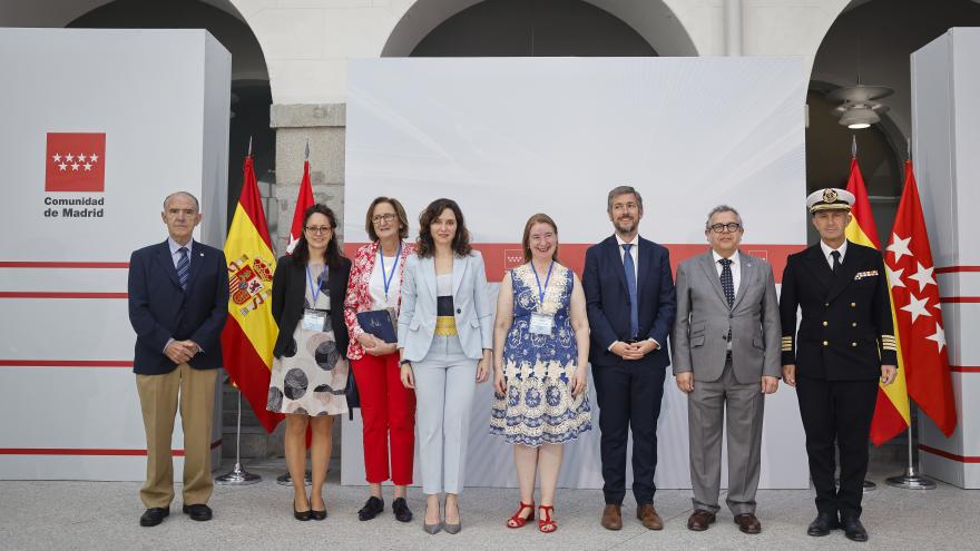 La presidenta durante el Congreso