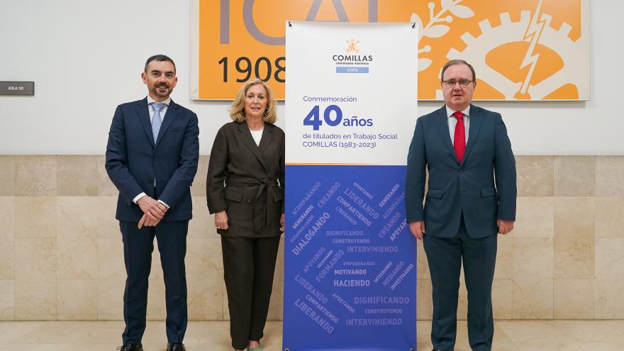 La consejera durante el encuentro 