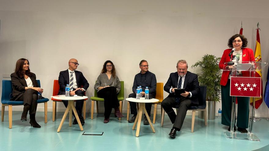 Diego Edgar, Patricia Alfaro, Raúl Fernando, Javier Ignacio Reyes, Mariola Esteban y Pilar Ponce