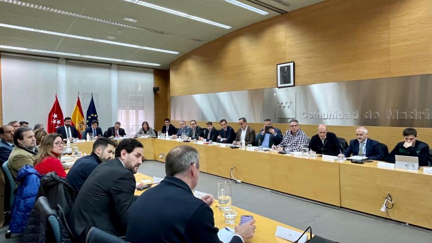 Una imagen de la reunión sobre el plan de inspección