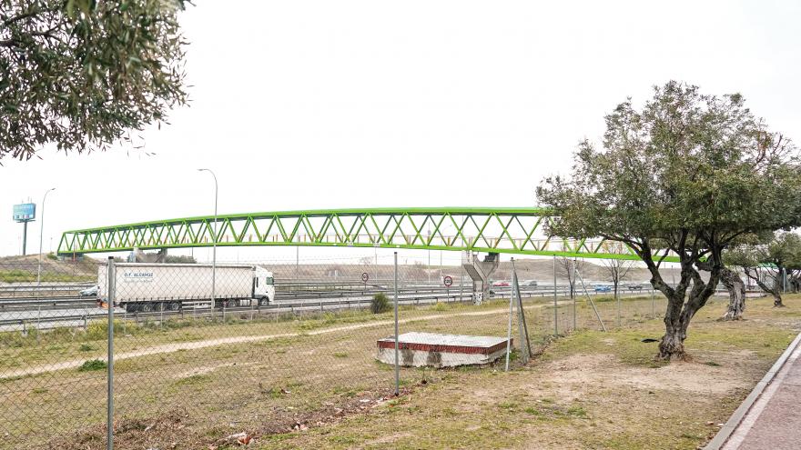 Vista de la pasarela