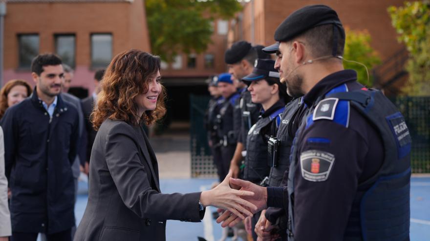 Díaz Ayuso presenta el Plan Regional contra las Drogas con especial atención a los jóvenes y 75 medidas dirigidas a la prevención y concienciación La presidenta durante el acto
