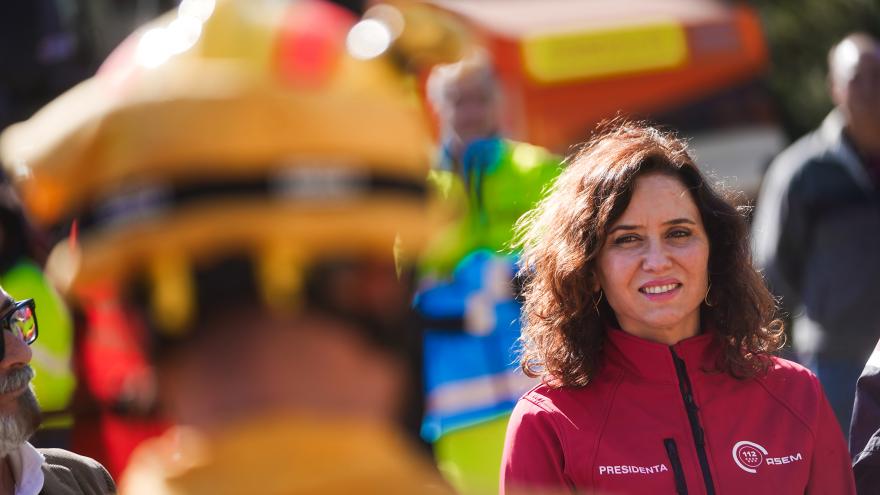 La presidenta durante la presentación del plan